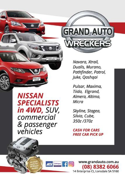 Nissan Wreckers Adelaide : Nissan 4×4, SUV & Datsun Parts